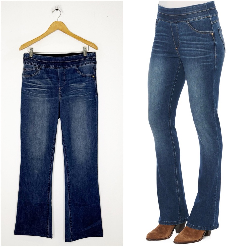 Democracy Absolution Itty Bitty Bootcut Pull On J… - image 1